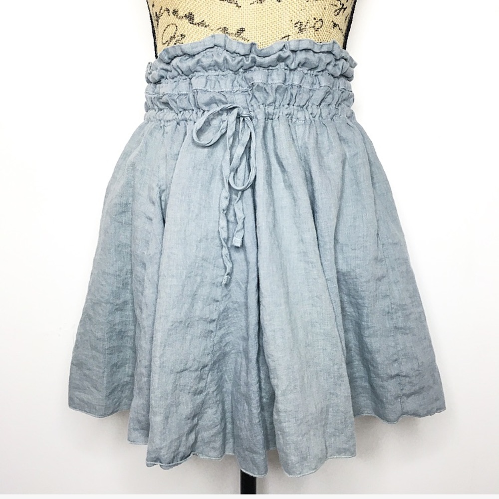 CP Shades Linen Skater Skirt